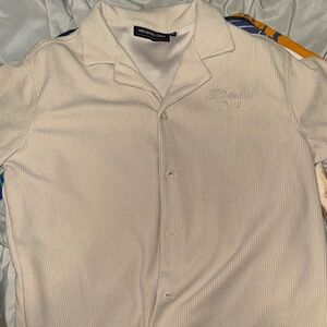 Members Only White Men's Shirt